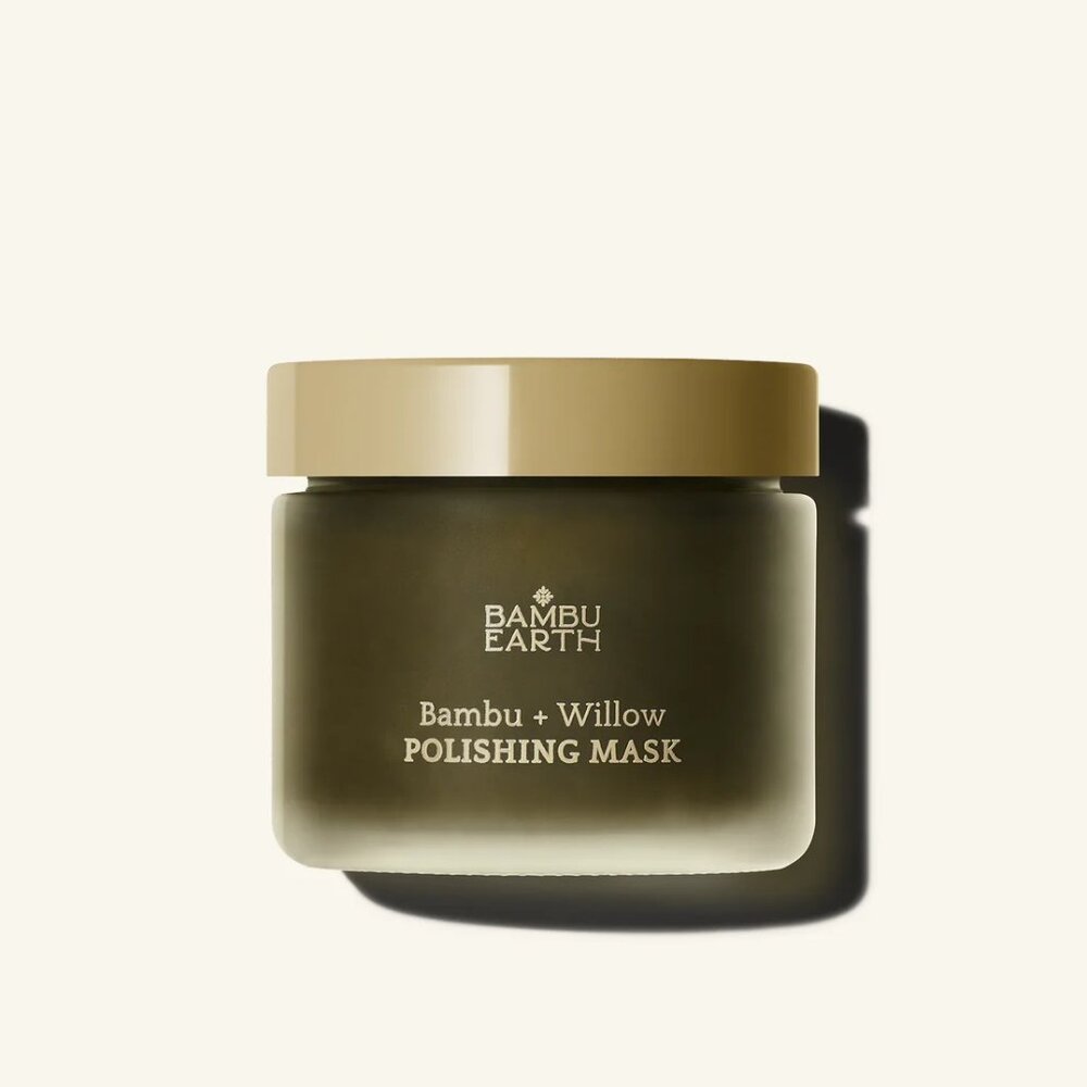 NEW IN BOX -Bambu Earth Bambu & Willow Polishing Mask- 2 OZ